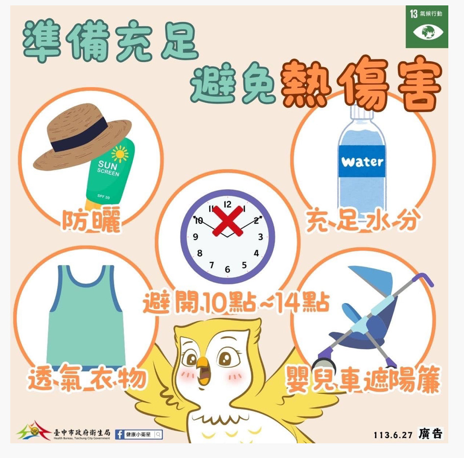 避免熱傷害
